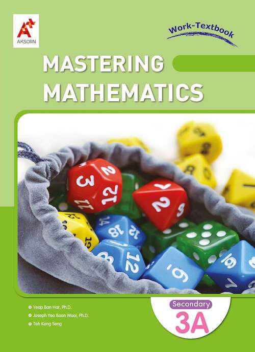 Mastering Mathematics Work-Textbook Secondary 3A